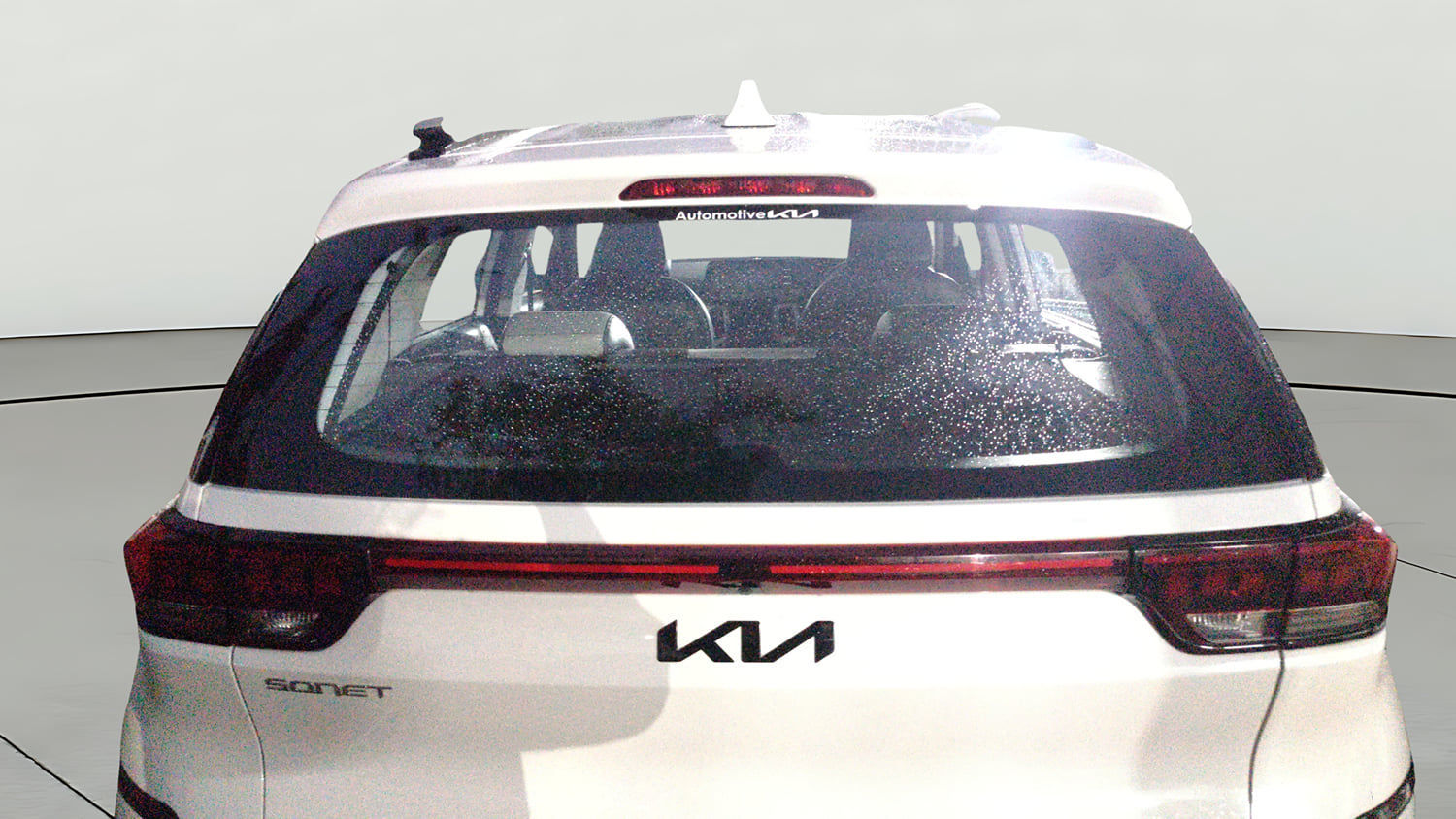 Used 2023 Kia Sonet HTX 1.0 iMT Petrol Manual exterior BACK WINDSHIELD VIEW