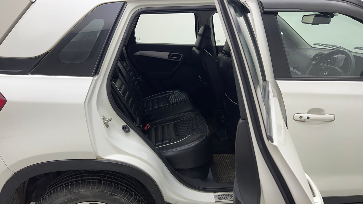 Used 2021 maruti-suzuki Vitara Brezza ZXi Plus Petrol Manual interior RIGHT SIDE REAR DOOR CABIN VIEW