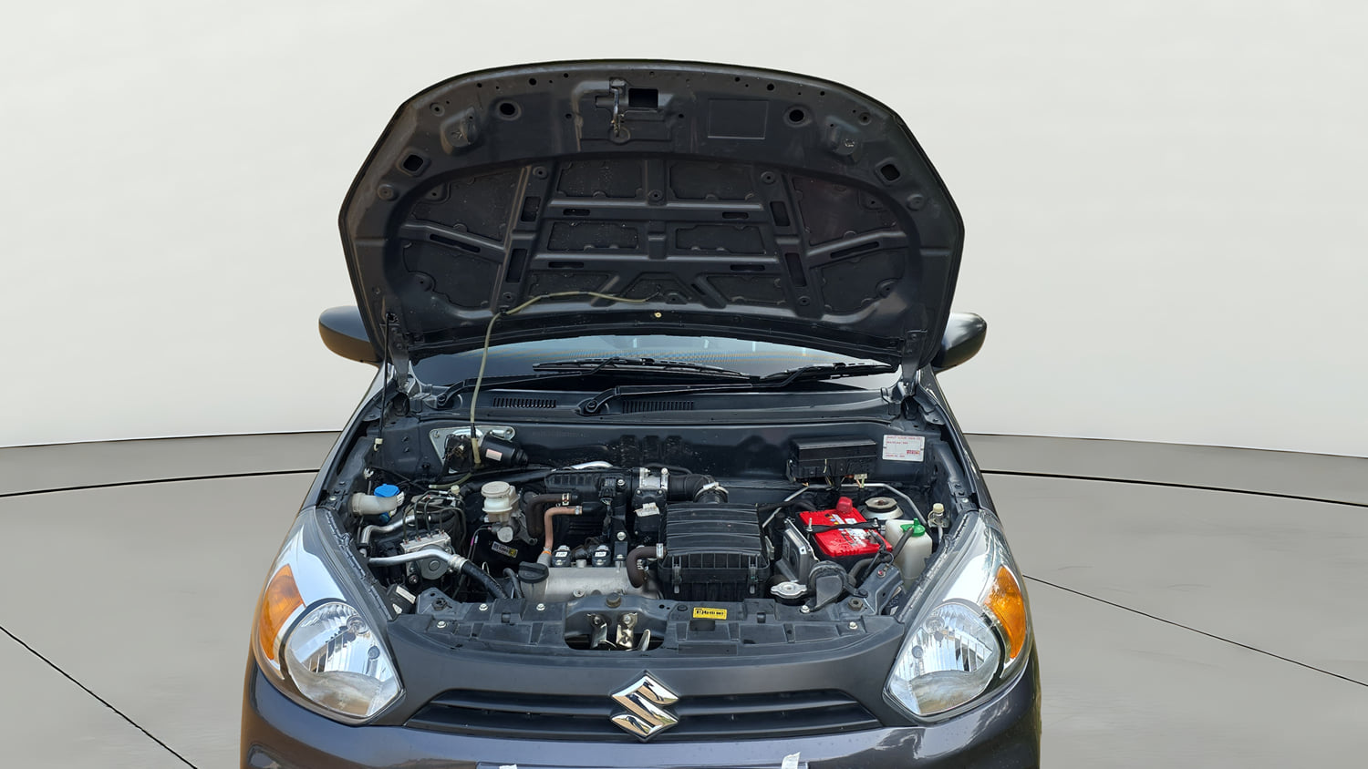 Used 2022 Maruti Suzuki Alto 800 Vxi Plus Petrol Manual engine ENGINE & BONNET OPEN FRONT VIEW