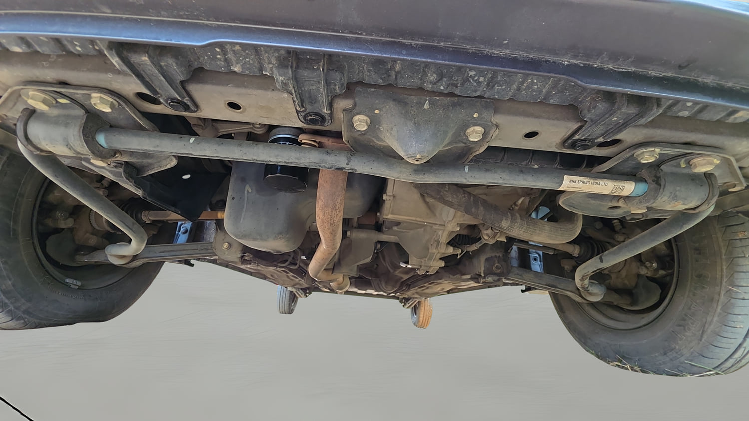 Used 2022 Maruti Suzuki Alto 800 Vxi Plus Petrol Manual extra FRONT LEFT UNDERBODY VIEW