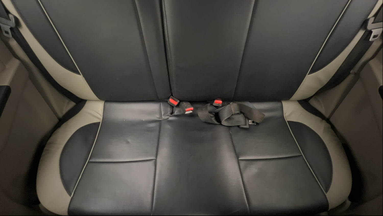 Used 2015 Maruti Suzuki Celerio ZXi AMT Petrol Automatic interior REAR SEAT CONDITION VIEW