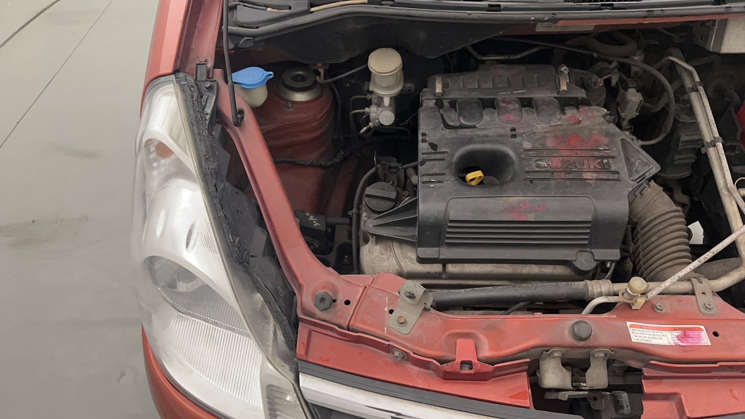 Used 2012 Maruti Suzuki Estilo LXi BS-IV Petrol Manual engine ENGINE RIGHT SIDE VIEW