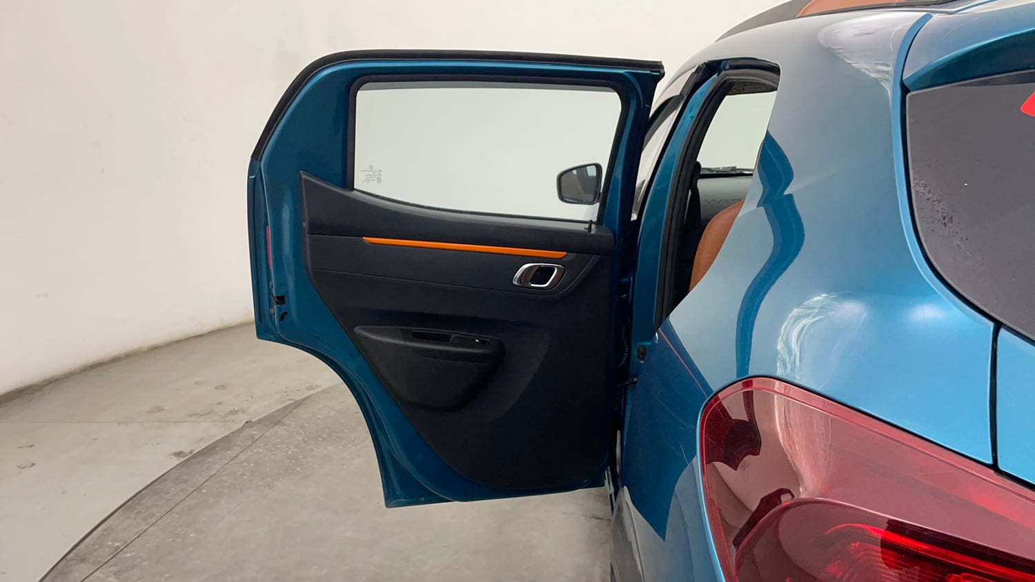 Used 2020 Renault Kwid CLIMBER 1.0 AMT Opt Petrol Automatic interior LEFT REAR DOOR OPEN VIEW