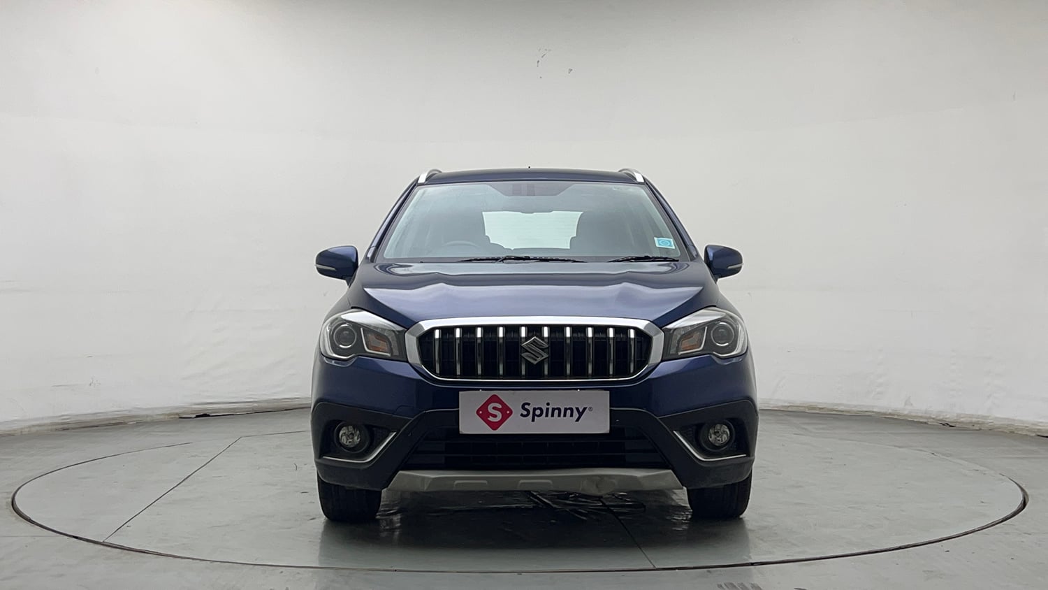 Used 2021 Maruti Suzuki S-Cross Alpha AT Petrol Automatic exterior FRONT VIEW