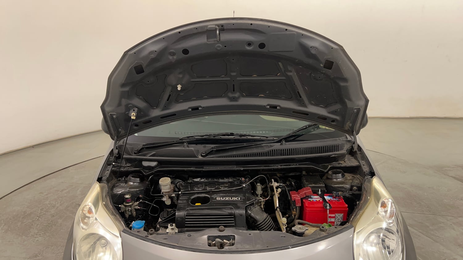 Used 2013 Maruti Suzuki A-Star VXI Petrol Manual engine ENGINE & BONNET OPEN FRONT VIEW