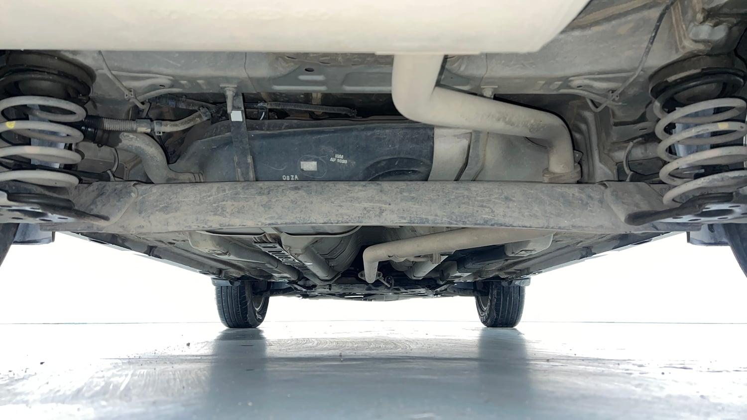 Used 2019 Hyundai Creta S 1.4 CRDi Diesel Manual extra REAR UNDERBODY VIEW (TAKEN FROM REAR)