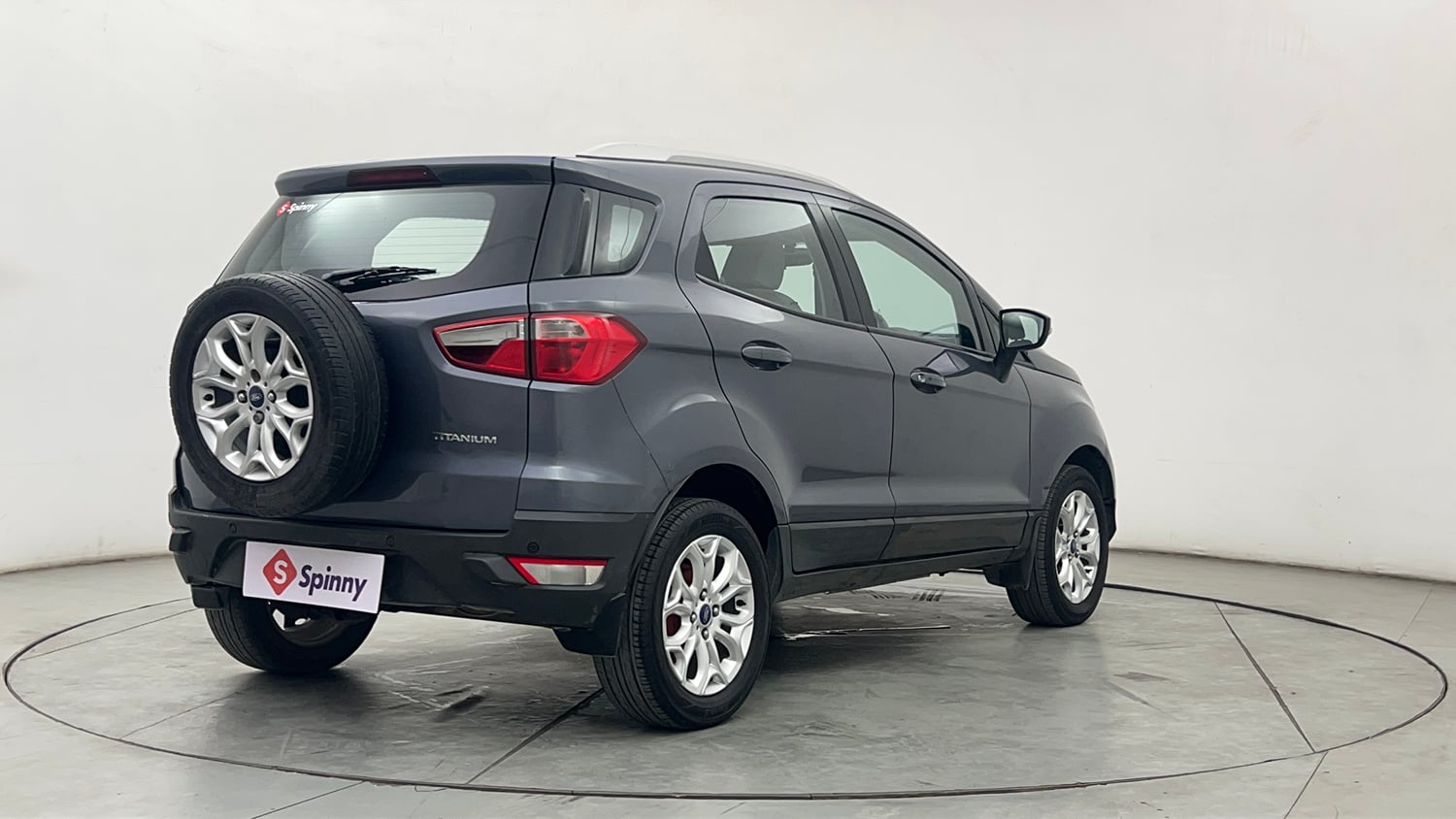 Used 2017 Ford EcoSport Titanium 1.5L Ti-VCT AT Petrol Automatic exterior RIGHT REAR CORNER VIEW