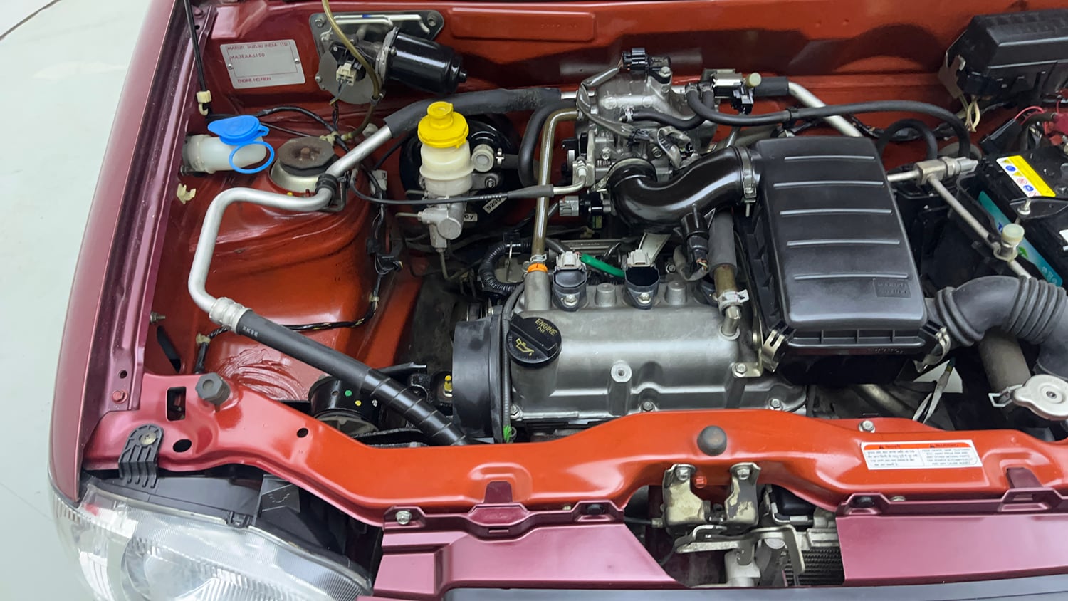 Used 2012 Maruti Suzuki Alto LXi BS-IV Petrol Manual engine ENGINE RIGHT SIDE VIEW