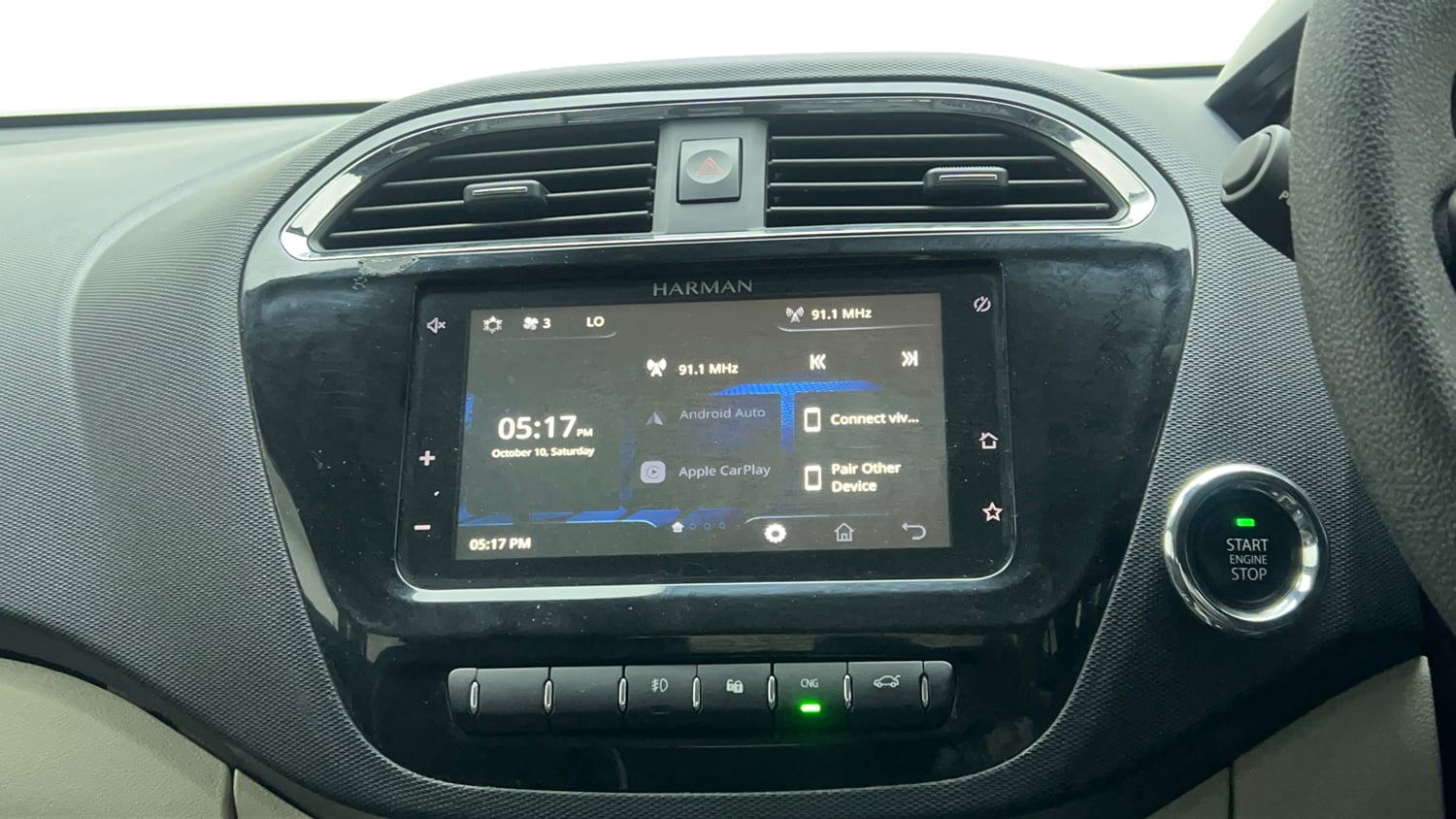 Used 2022 Tata Tigor XZ Plus CNG Cng Manual top_features Touch screen infotainment system