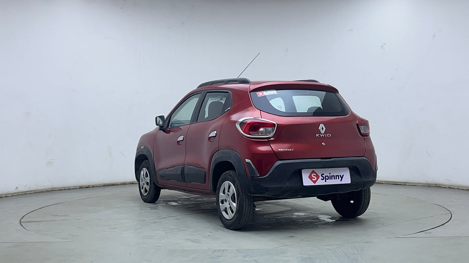 Used 2016 Renault Kwid RXT Petrol Manual exterior LEFT REAR CORNER VIEW
