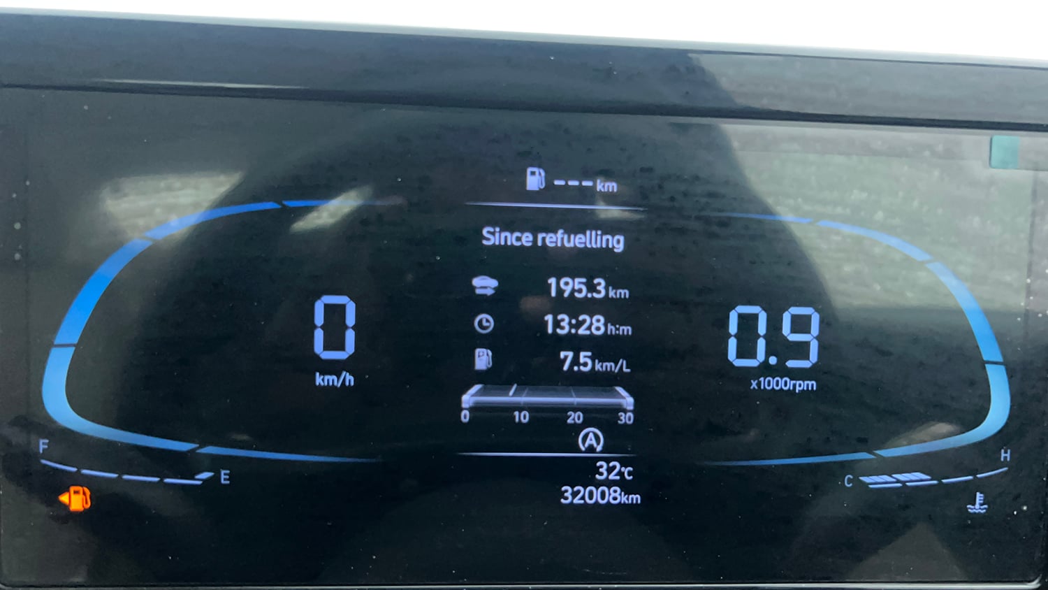 Used 2023 Hyundai Verna S 1.5 Petrol MT Petrol Manual interior CLUSTERMETER VIEW