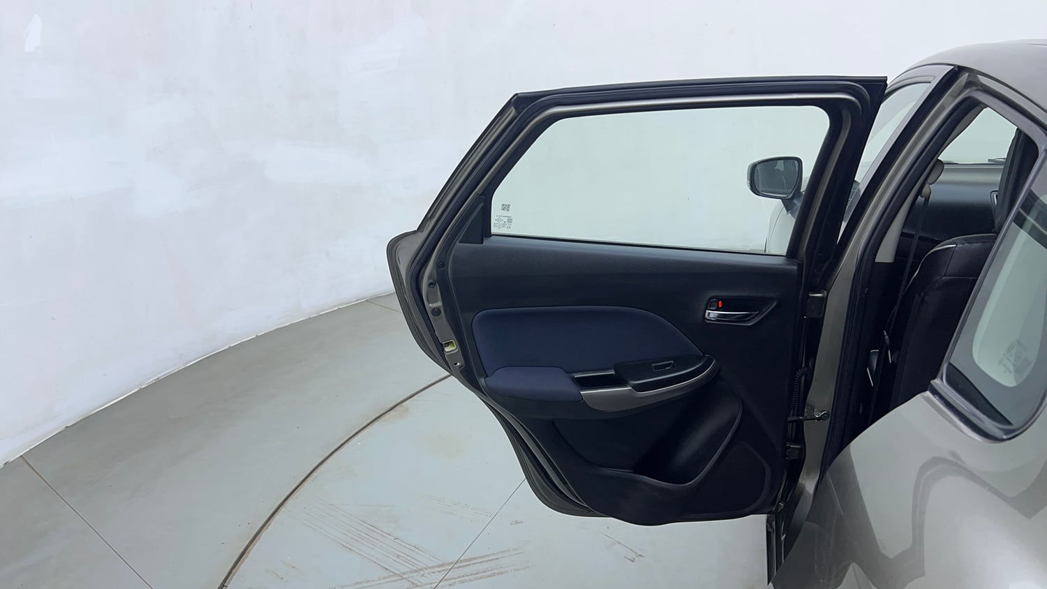 Used 2019 Maruti Suzuki Baleno Delta Petrol Manual interior LEFT REAR DOOR OPEN VIEW