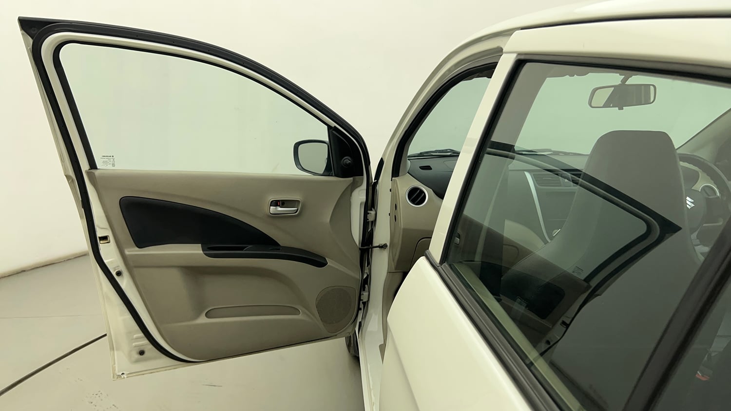 Used 2017 Maruti Suzuki Celerio VXi AMT Petrol Automatic interior LEFT FRONT DOOR OPEN VIEW