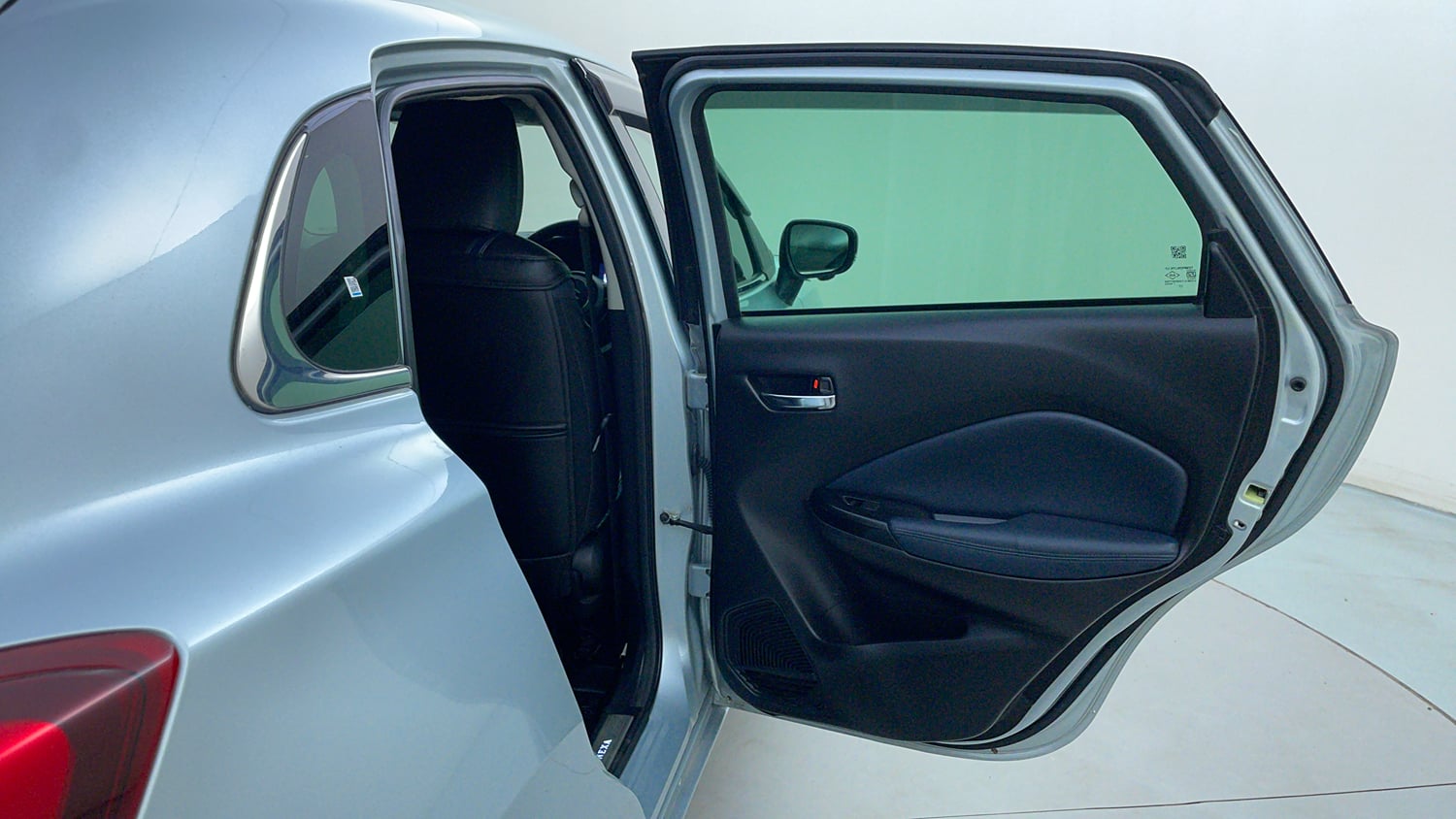 Used 2024 Maruti Suzuki Baleno Alpha AGS Petrol Automatic interior RIGHT REAR DOOR OPEN VIEW