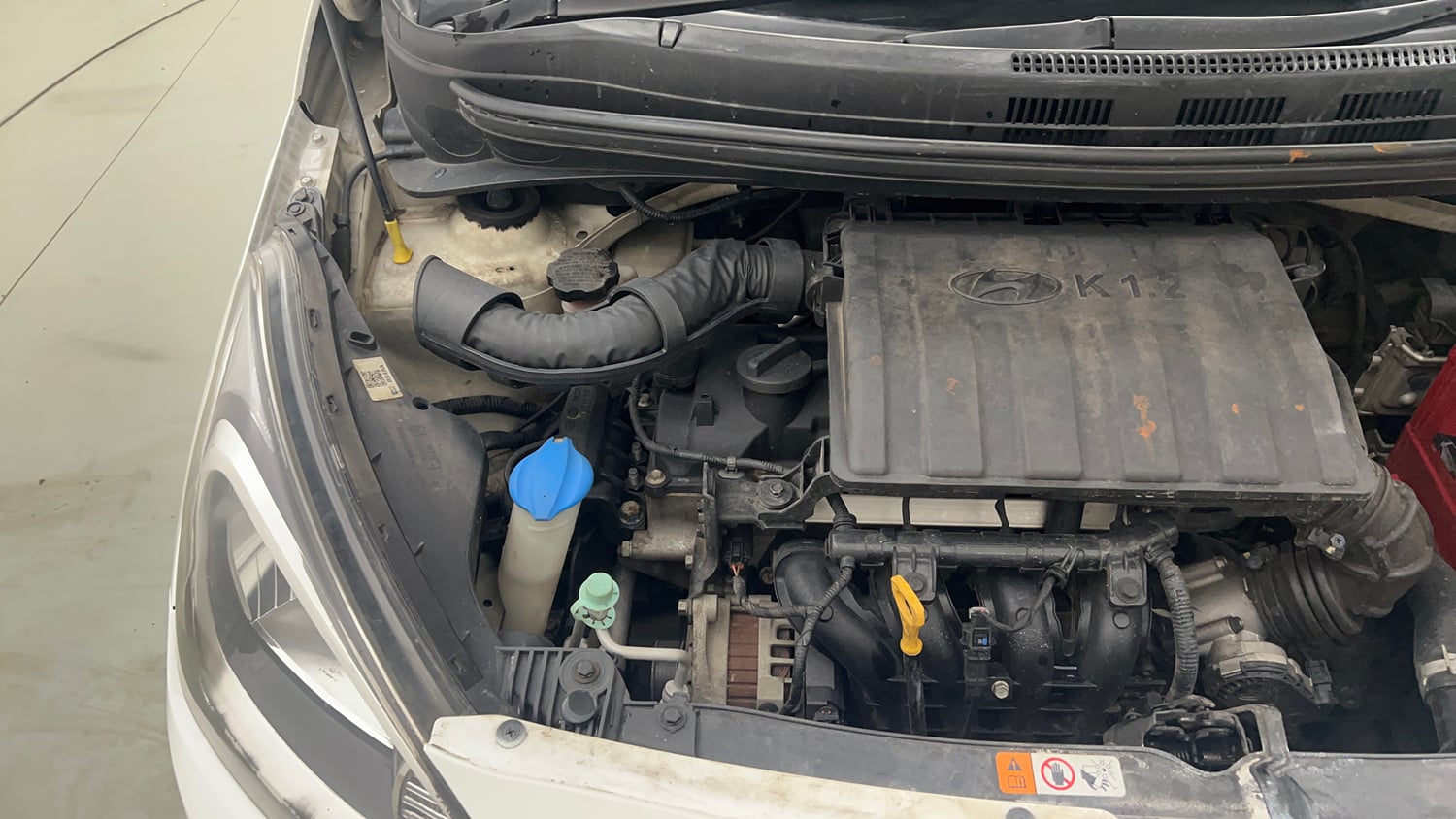 Used 2020 Hyundai Xcent S Petrol Manual engine ENGINE RIGHT SIDE VIEW