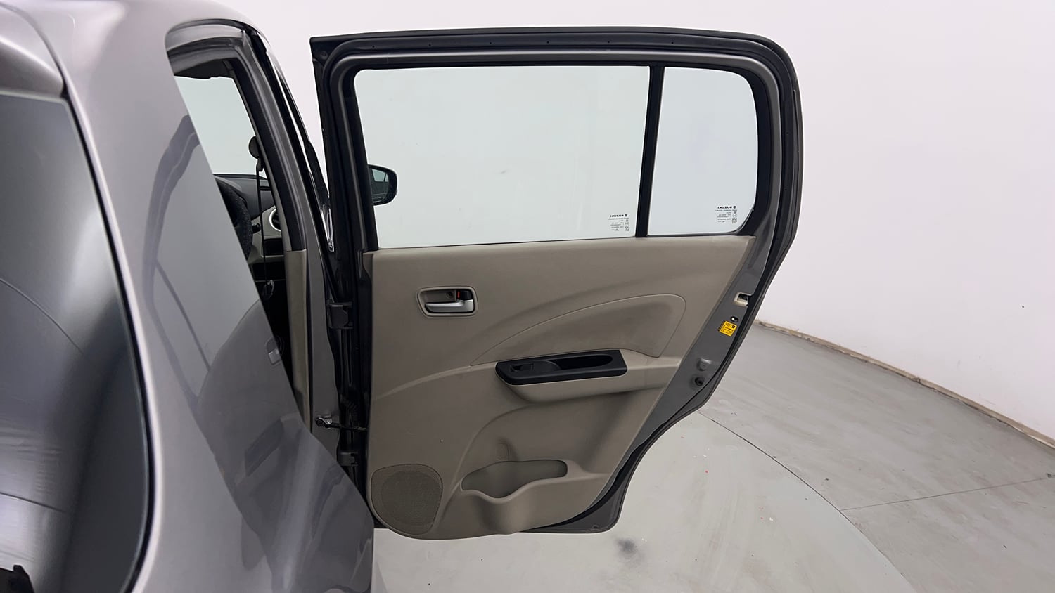 Used 2016 Maruti Suzuki Celerio ZXi AMT Petrol Automatic interior RIGHT REAR DOOR OPEN VIEW