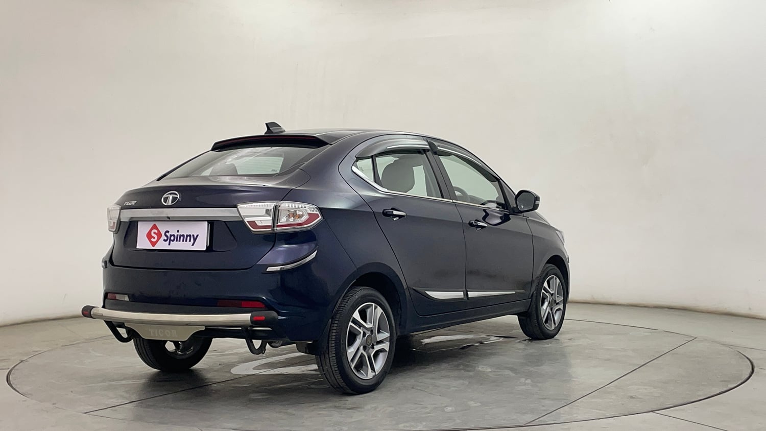 Used 2022 Tata Tigor XZA Plus Petrol Automatic exterior RIGHT REAR CORNER VIEW