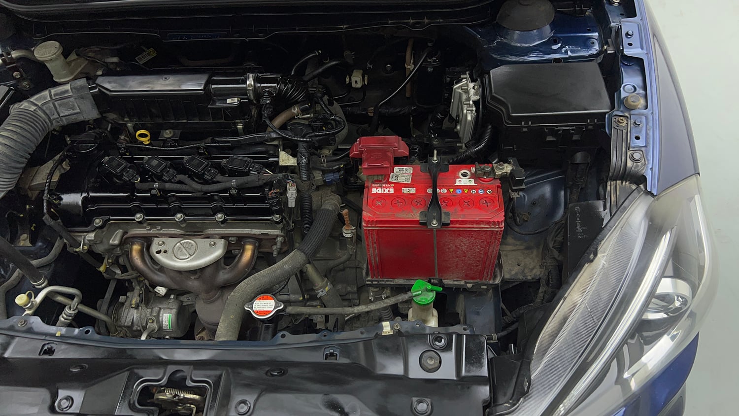 Used 2021 Maruti Suzuki S-Cross Alpha AT Petrol Automatic engine ENGINE LEFT SIDE VIEW