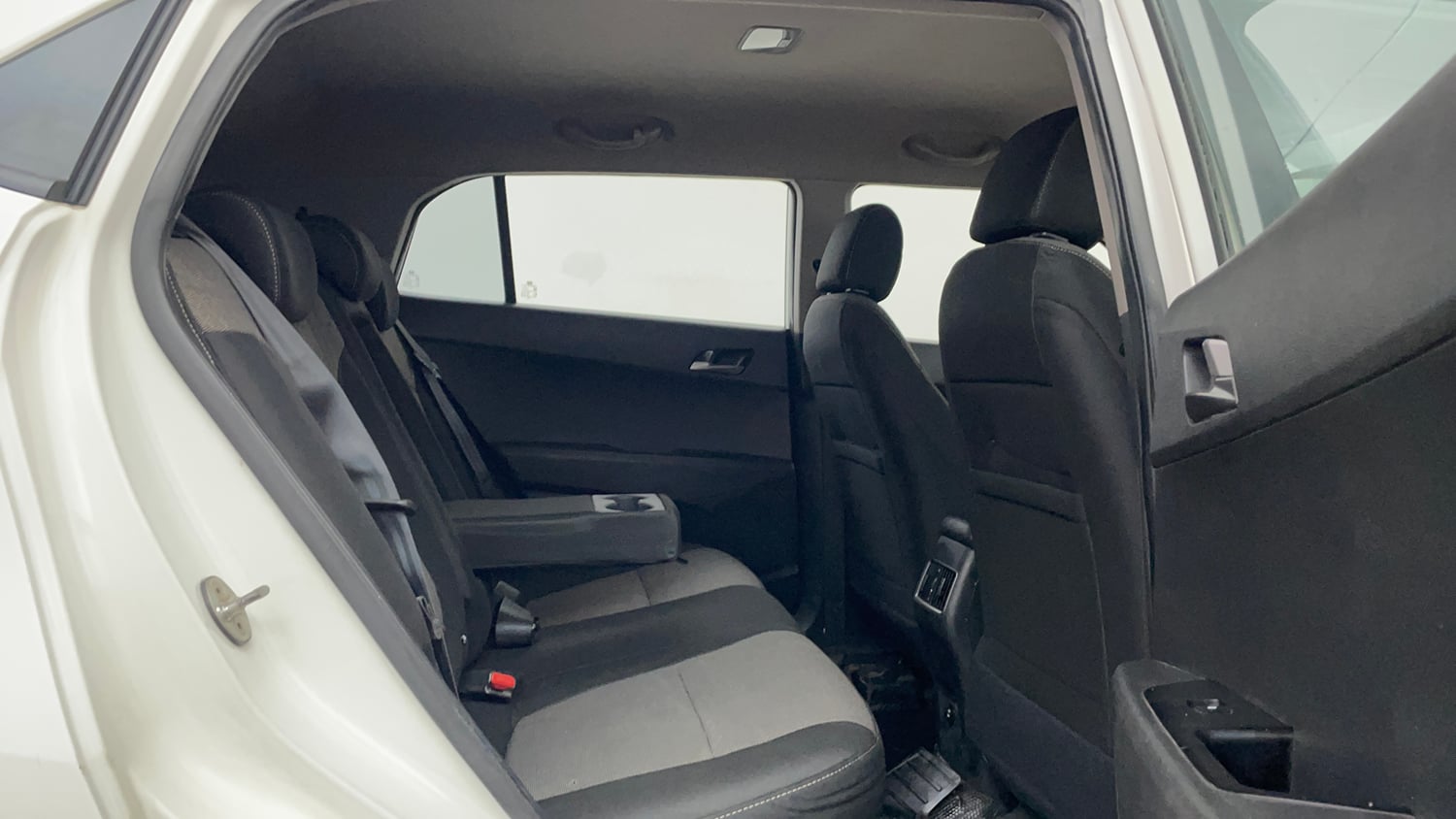 Used 2017 Hyundai Creta 1.6 SX Plus AT Petrol Petrol Automatic interior RIGHT SIDE REAR DOOR CABIN VIEW