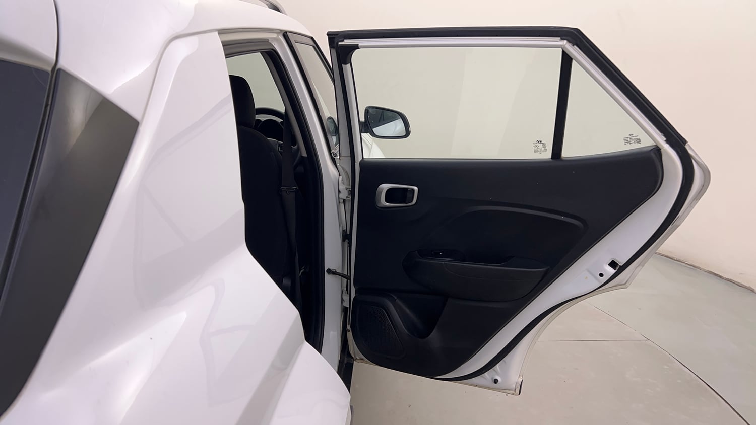 Used 2020 Hyundai Venue SX 1.0 Turbo Petrol Manual interior RIGHT REAR DOOR OPEN VIEW