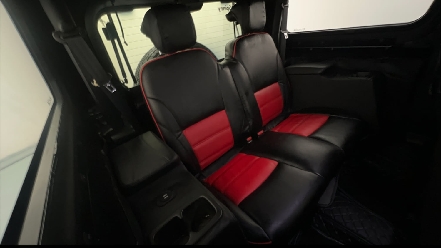 Used 2021 mahindra Thar LX Hard Top Petrol AT 4WD Petrol Automatic interior RIGHT SIDE REAR DOOR CABIN VIEW