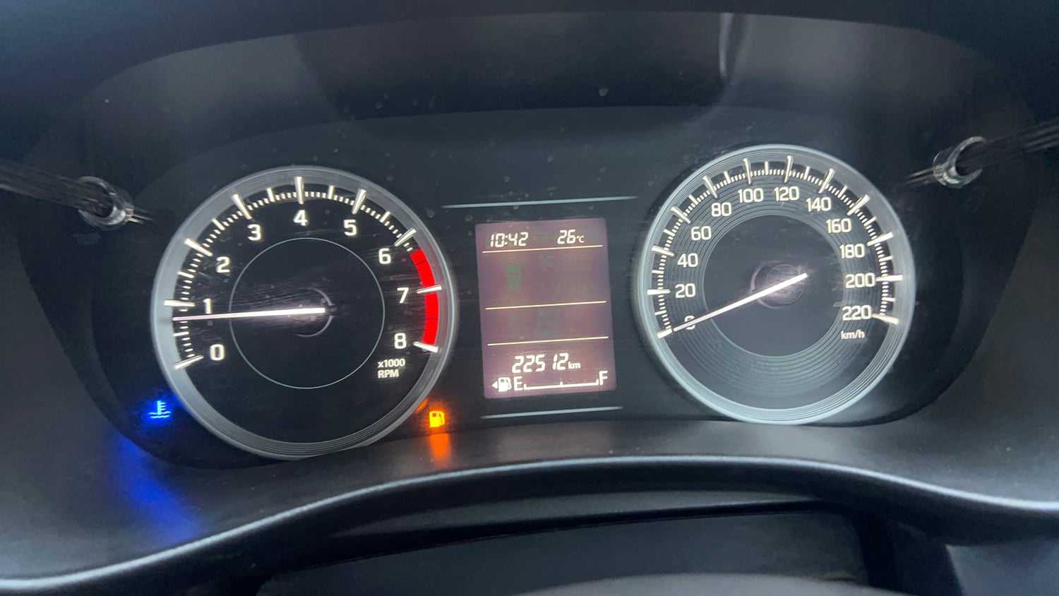 Used 2022 Maruti Suzuki Baleno Sigma MT Petrol Manual interior CLUSTERMETER VIEW