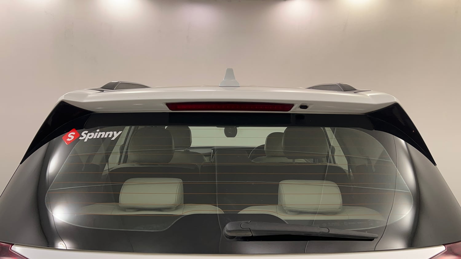 Used 2024 Mahindra XUV700 AX7 Diesel MT 7 STR Diesel Manual exterior BACK WINDSHIELD VIEW