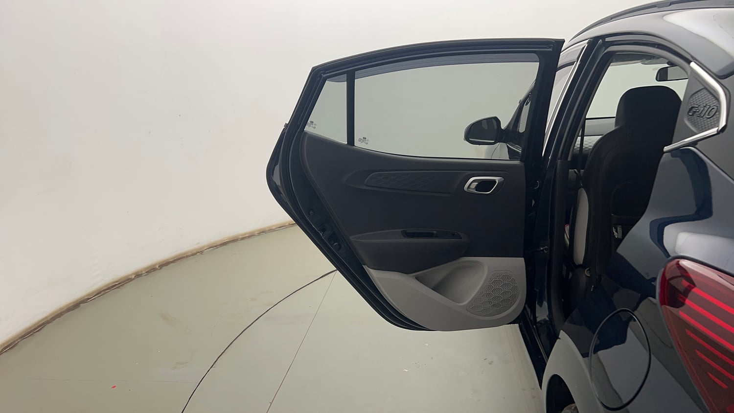 Used 2026 Hyundai Grand i10 Nios Sportz 1.2 Kappa VTVT Petrol Manual interior LEFT REAR DOOR OPEN VIEW