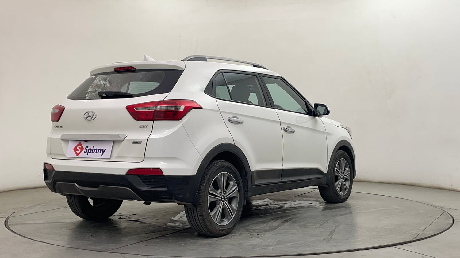 Used 2017 Hyundai Creta 1.6 SX Plus AT Petrol Petrol Automatic exterior RIGHT REAR CORNER VIEW