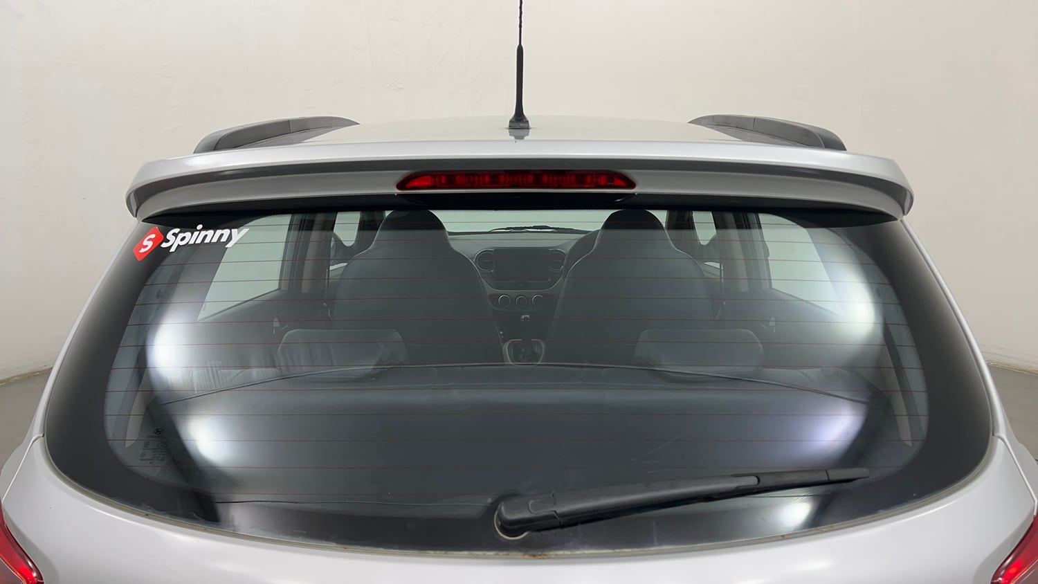 Used 2016 Hyundai Grand i10 Asta AT 1.2 Kappa VTVT Petrol Automatic exterior BACK WINDSHIELD VIEW