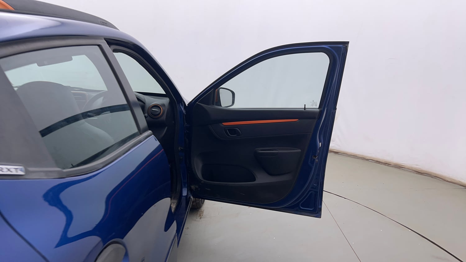 Used 2018 Renault Kwid CLIMBER 1.0 Petrol Manual interior RIGHT FRONT DOOR OPEN VIEW