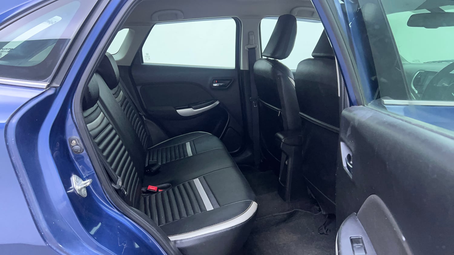 Used 2018 Maruti Suzuki Baleno Alpha 1.2 AT Petrol Automatic interior RIGHT SIDE REAR DOOR CABIN VIEW