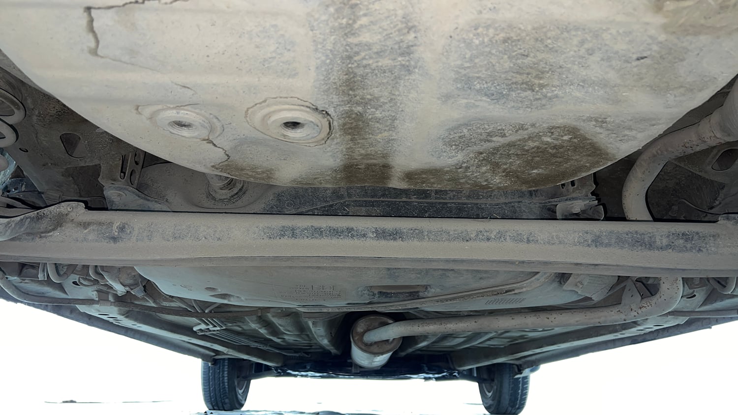 Used 2019 Maruti Suzuki Wagon R VXi 1.2 Petrol Manual extra REAR UNDERBODY VIEW (TAKEN FROM REAR)