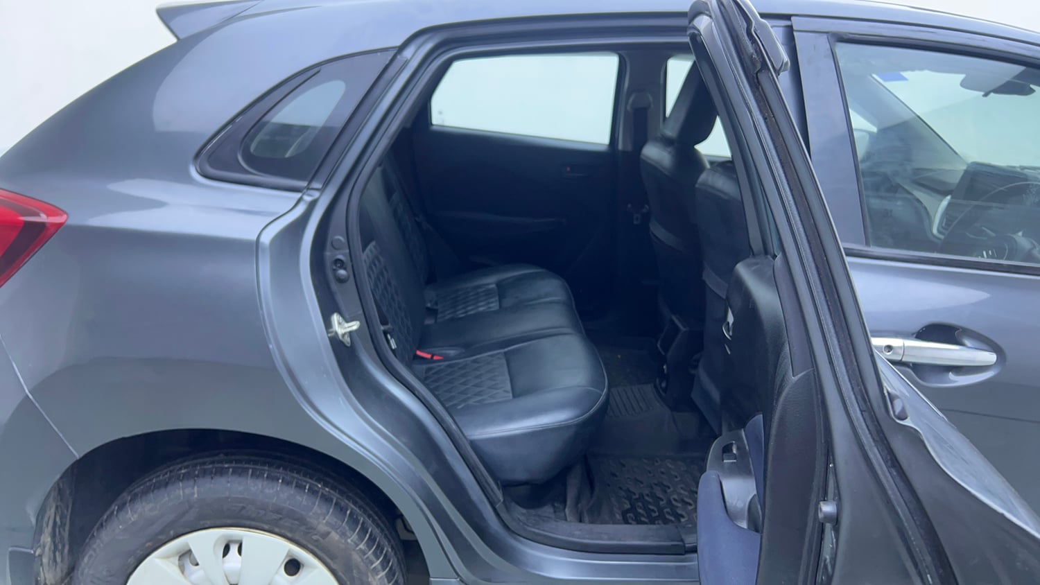 Used 2022 Maruti Suzuki Baleno Sigma MT Petrol Manual interior RIGHT SIDE REAR DOOR CABIN VIEW