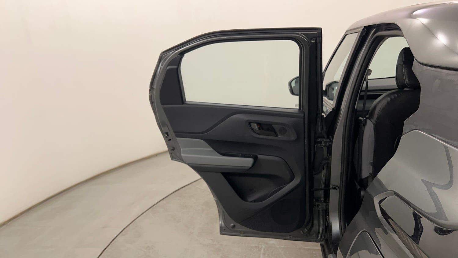 Used 2026 Tata Punch Pure + Petrol Manual interior LEFT REAR DOOR OPEN VIEW
