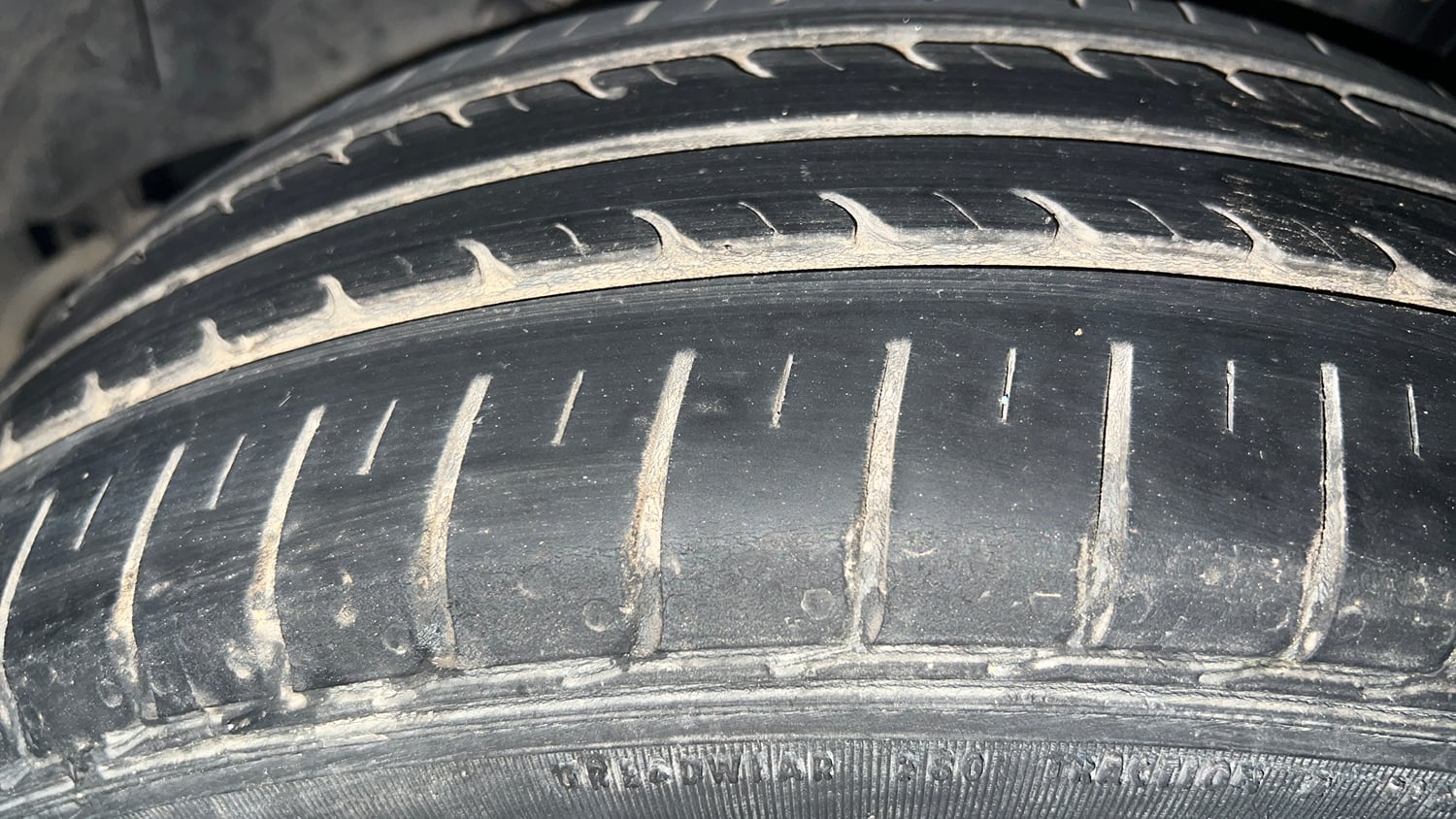 Used 2019 Honda Jazz VX Petrol Petrol Manual tyres LEFT REAR TYRE TREAD VIEW