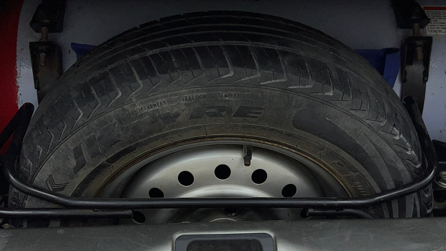 Used 2020 Maruti Suzuki Wagon R LXi 1.0 CNG Cng Manual tyres SPARE TYRE VIEW