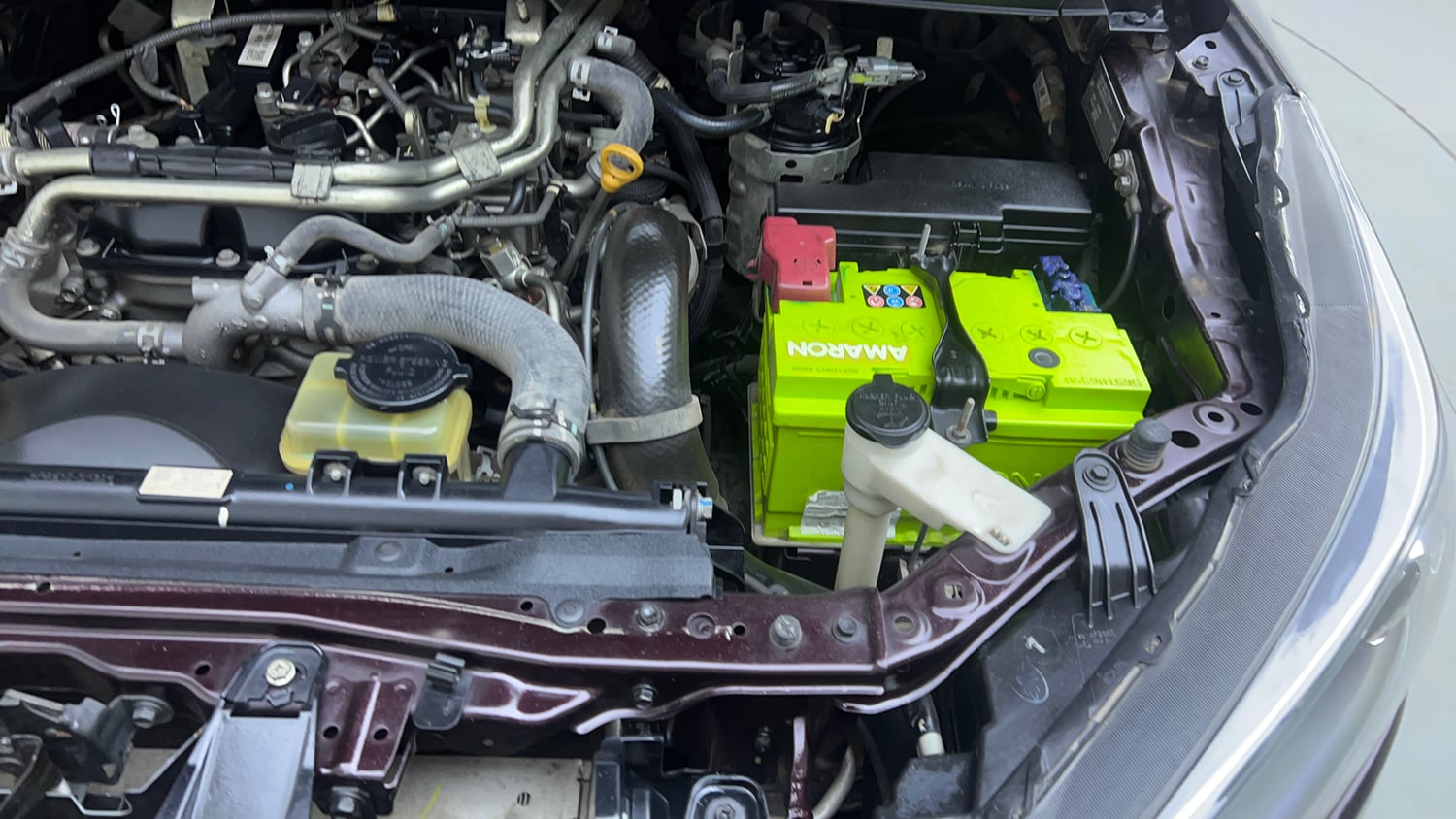 Used 2016 Toyota Innova Crysta 2.4 G 7 STR Diesel Manual engine ENGINE LEFT SIDE VIEW