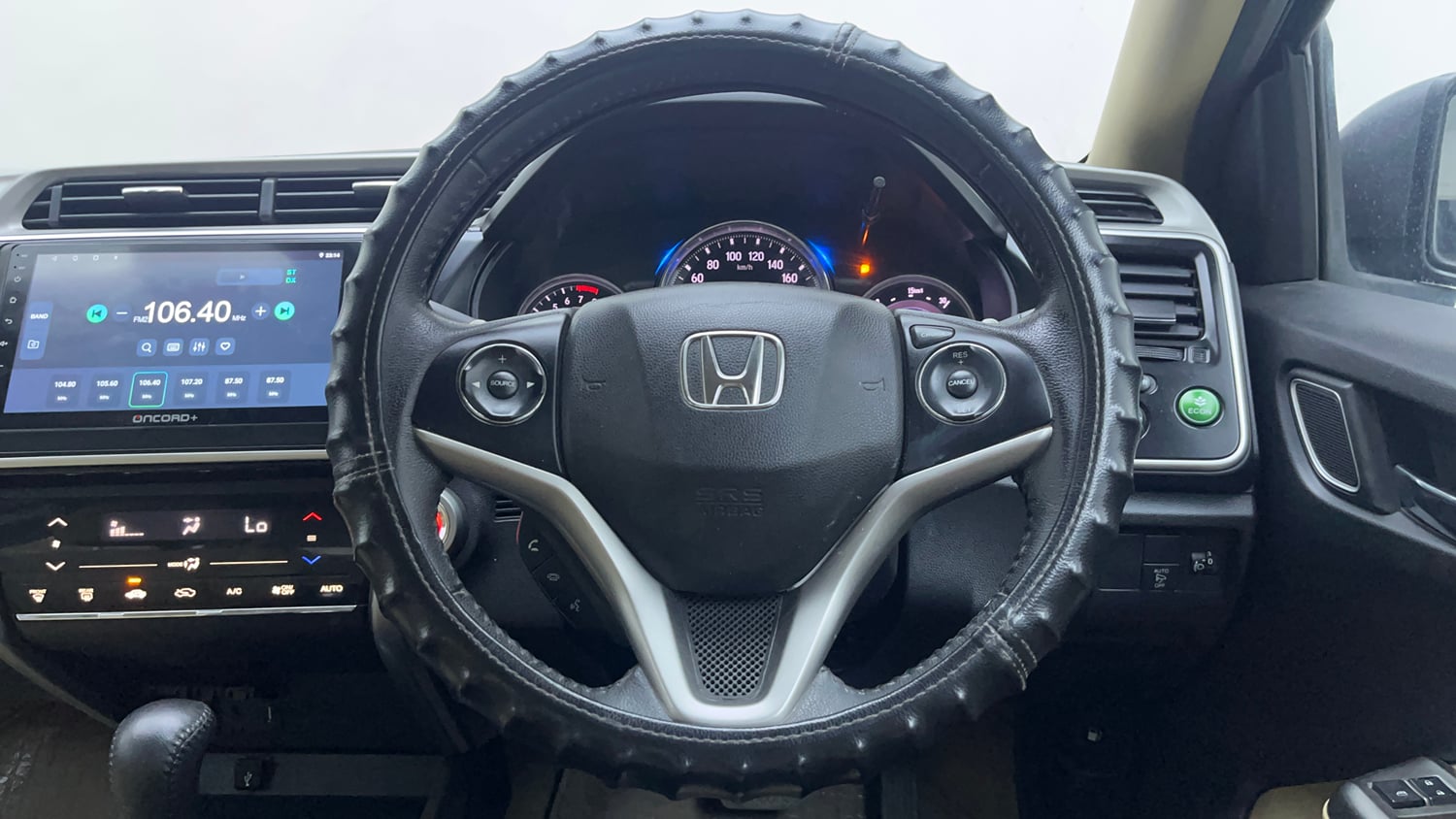 Used 2017 Honda City ZX CVT Petrol Petrol Automatic interior STEERING VIEW