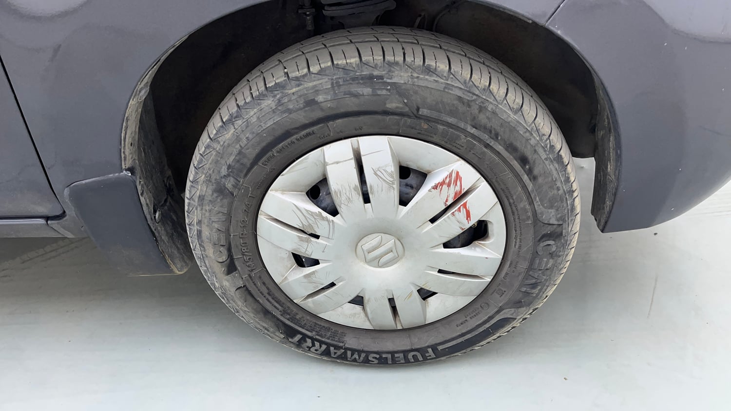 Used 2022 Maruti Suzuki Alto 800 Vxi Plus Petrol Manual tyres RIGHT FRONT TYRE RIM VIEW