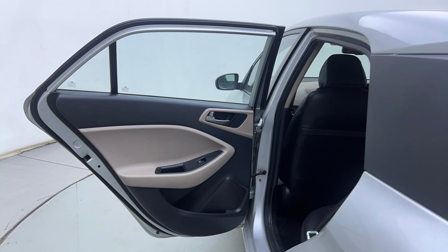 Used 2015 Hyundai Elite i20 Asta 1.2 Petrol Manual interior LEFT REAR DOOR OPEN VIEW
