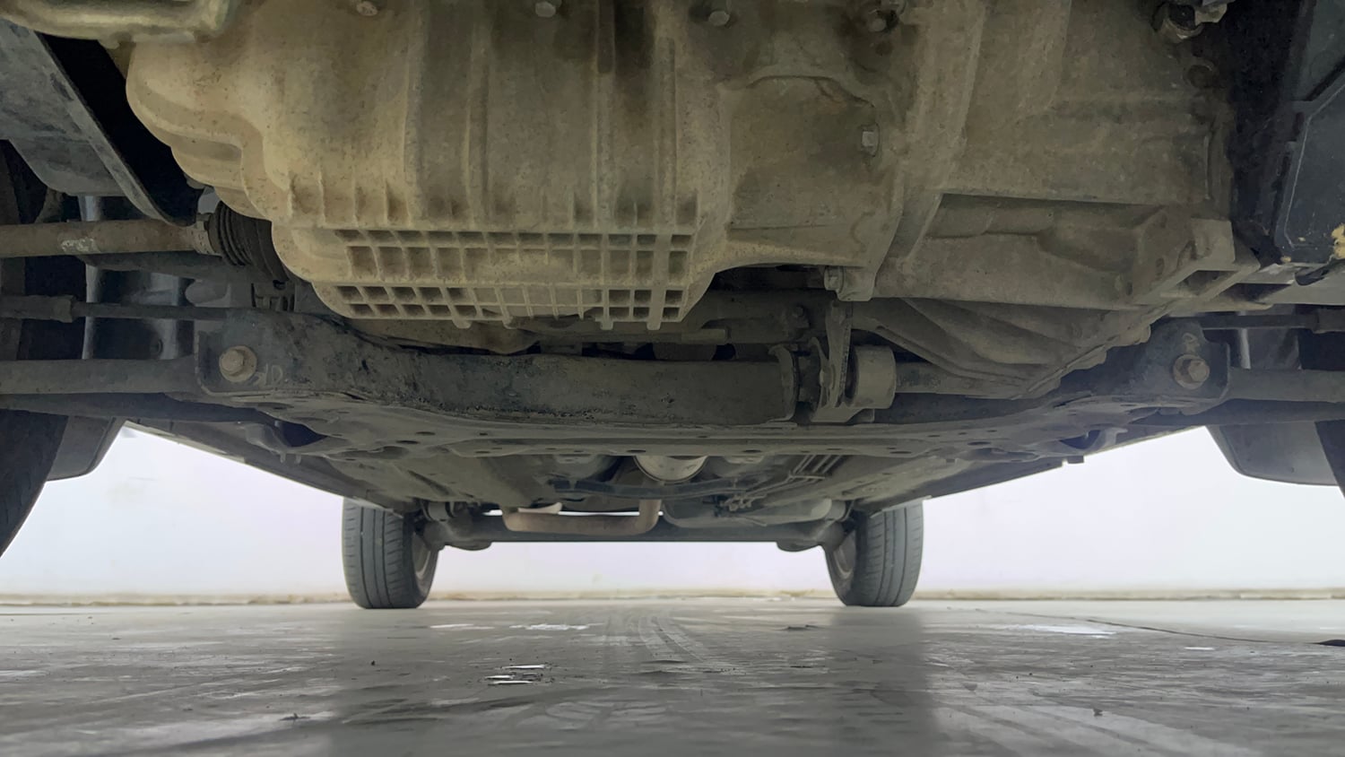 Used 2017 Ford EcoSport Titanium 1.5L Ti-VCT Petrol Manual extra FRONT LEFT UNDERBODY VIEW