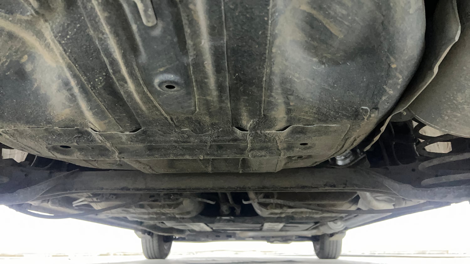 Used 2018 Honda Jazz VX CVT Petrol Petrol Automatic extra REAR UNDERBODY VIEW (TAKEN FROM REAR)