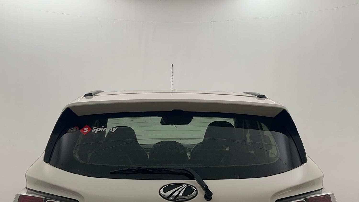 Used 2018 Mahindra KUV100 NXT K6 Plus 6 STR Petrol Manual exterior BACK WINDSHIELD VIEW