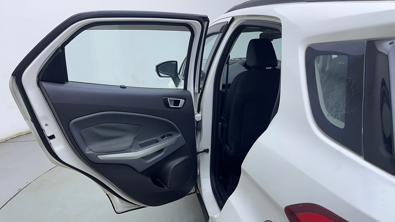 Used 2017 Ford EcoSport Titanium 1.5L TDCi Diesel Manual interior LEFT REAR DOOR OPEN VIEW