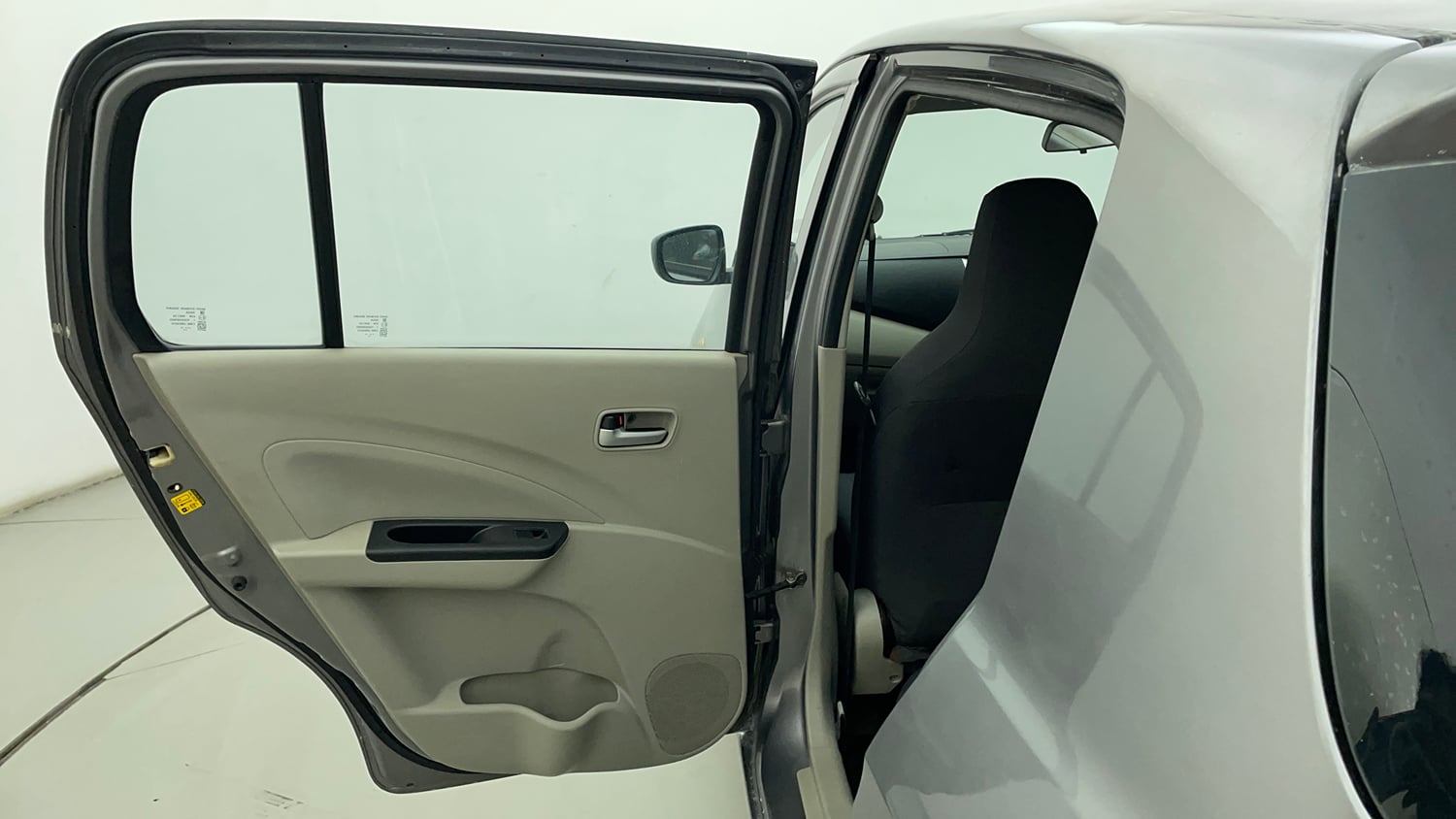 Used 2014 Maruti Suzuki Celerio VXi AMT Petrol Automatic interior LEFT REAR DOOR OPEN VIEW