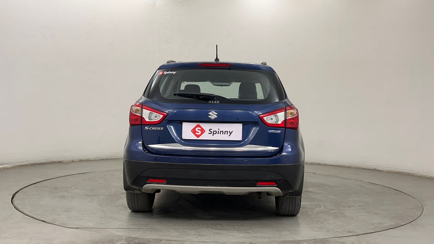 Used 2021 Maruti Suzuki S-Cross Zeta Petrol Manual exterior BACK VIEW
