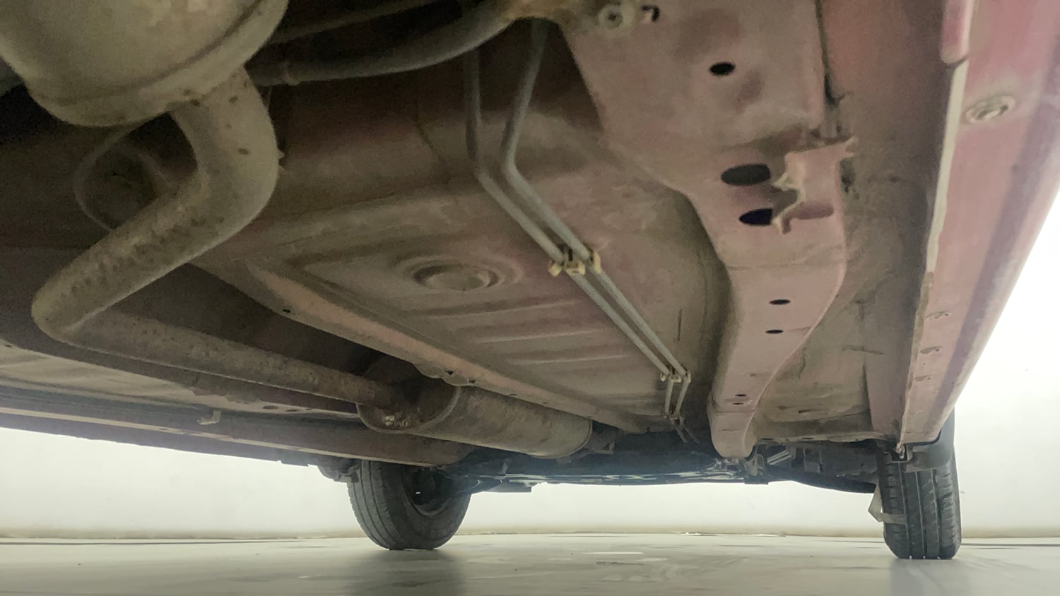 Used 2023 Maruti Suzuki Alto K10 VXi Plus Petrol Manual extra REAR RIGHT UNDERBODY VIEW