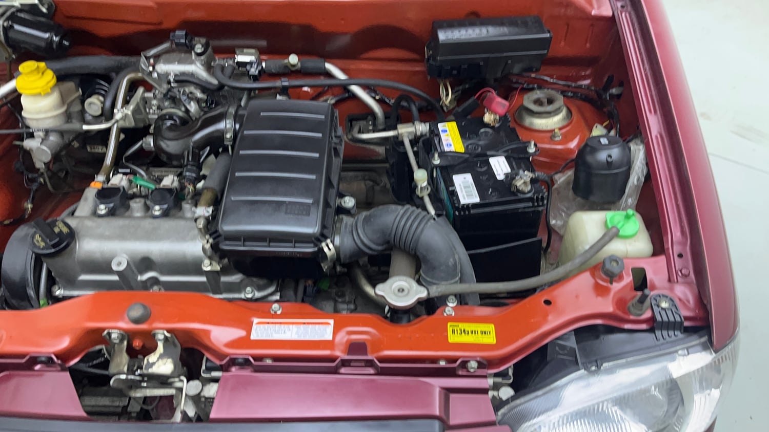Used 2012 Maruti Suzuki Alto LXi BS-IV Petrol Manual engine ENGINE LEFT SIDE VIEW