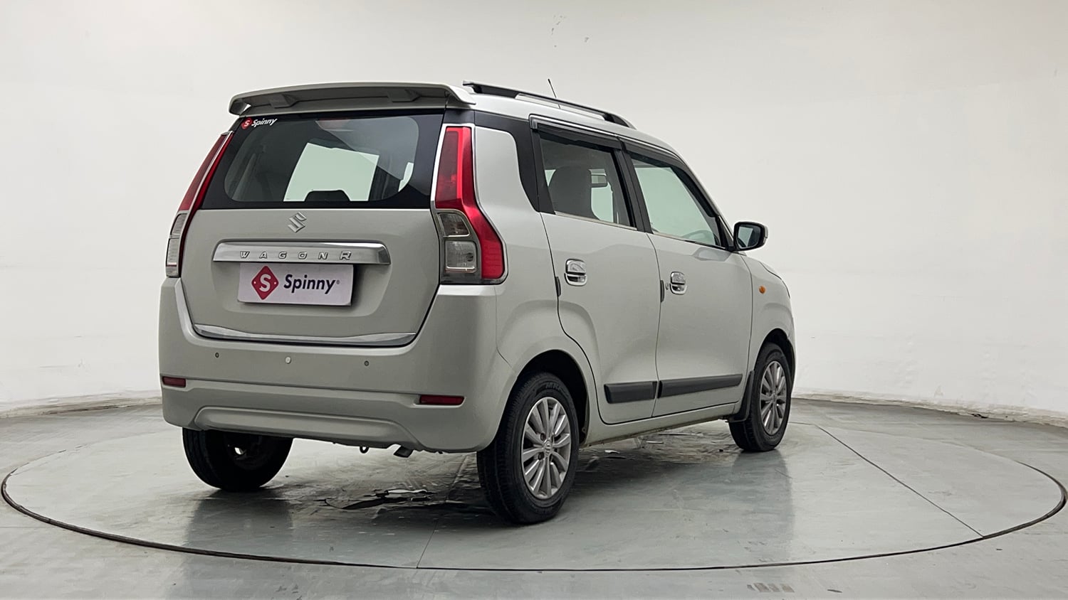 Used 2019 Maruti Suzuki Wagon R VXi 1.2 Petrol Manual exterior RIGHT REAR CORNER VIEW